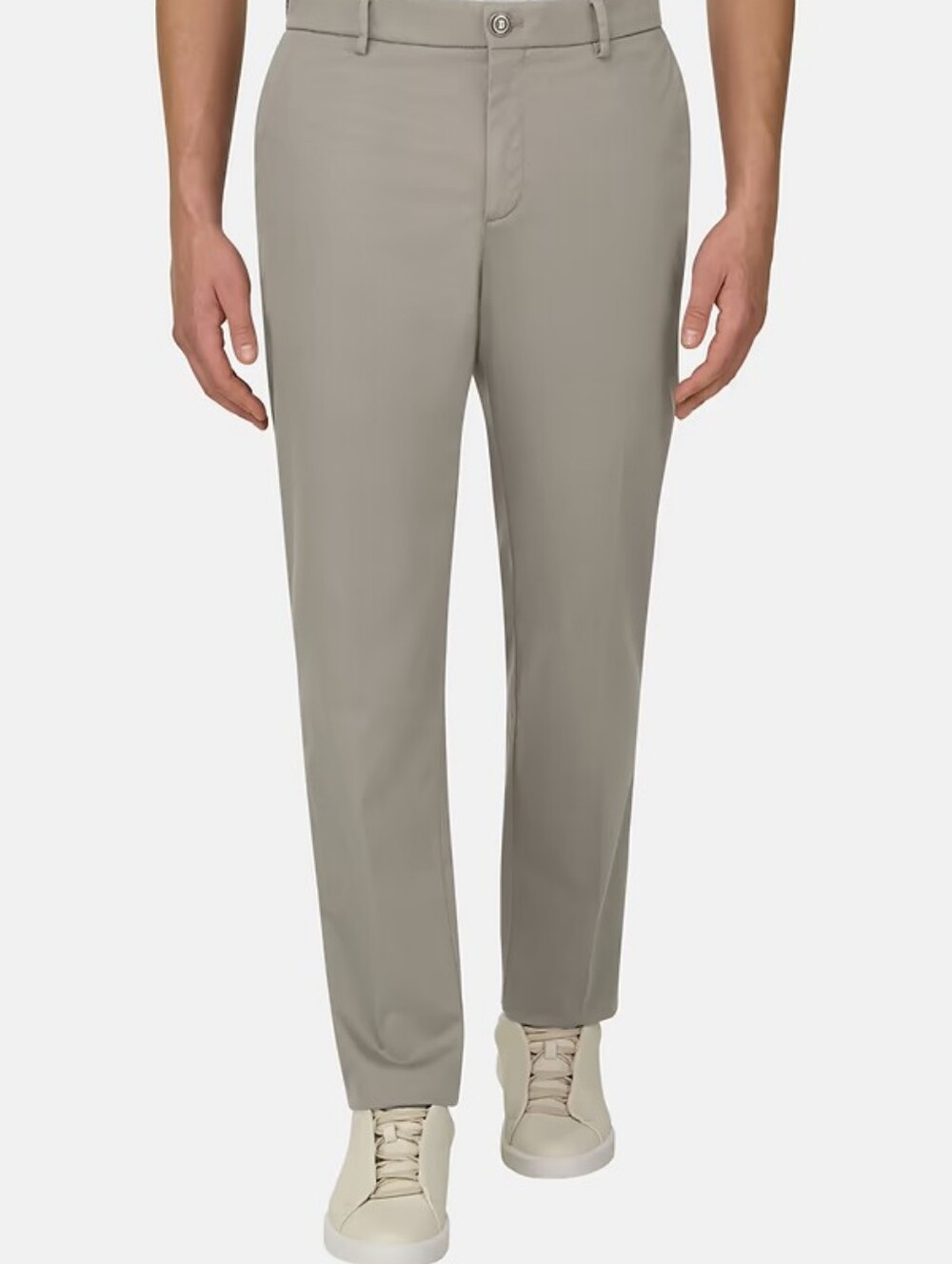 BOGGI MILANO Stretch Cotton/Tencel Pants Chino Brown Men's Size 40/32